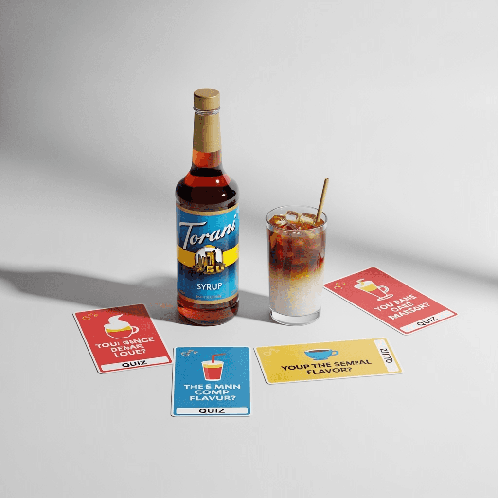 Torani Trivia challenge banner